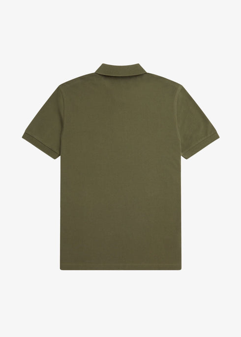 Fred Perry Polo Polo Uomo slim due bottoni Militare celeste P24-FRED PERRYM6000-V41-S - Francavilla Moda